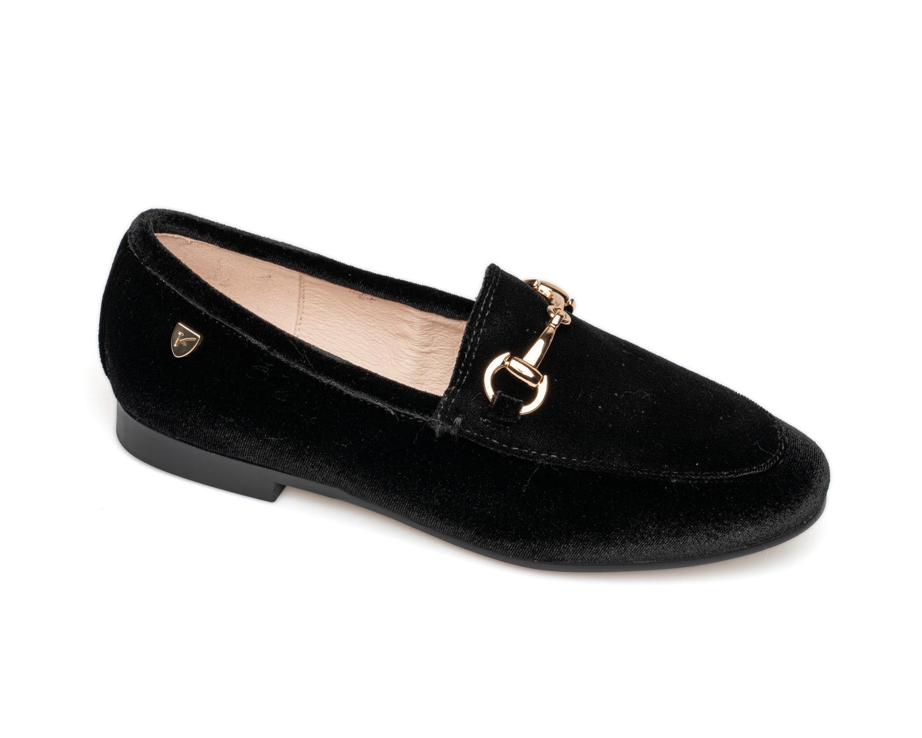 Venettini Black Velvet Loafer - Rian
