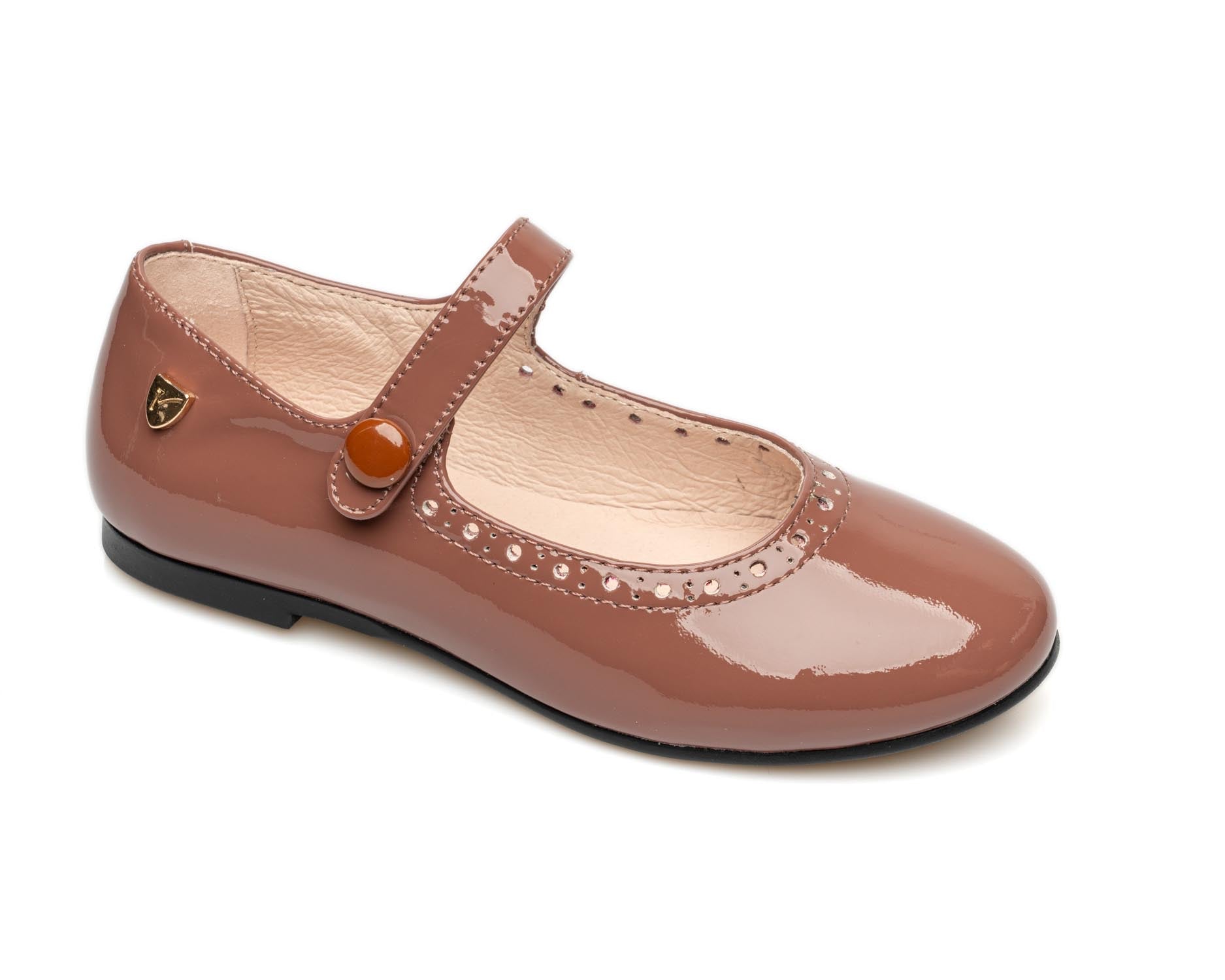 Venettini Mauve Patent Perf Mary Jane