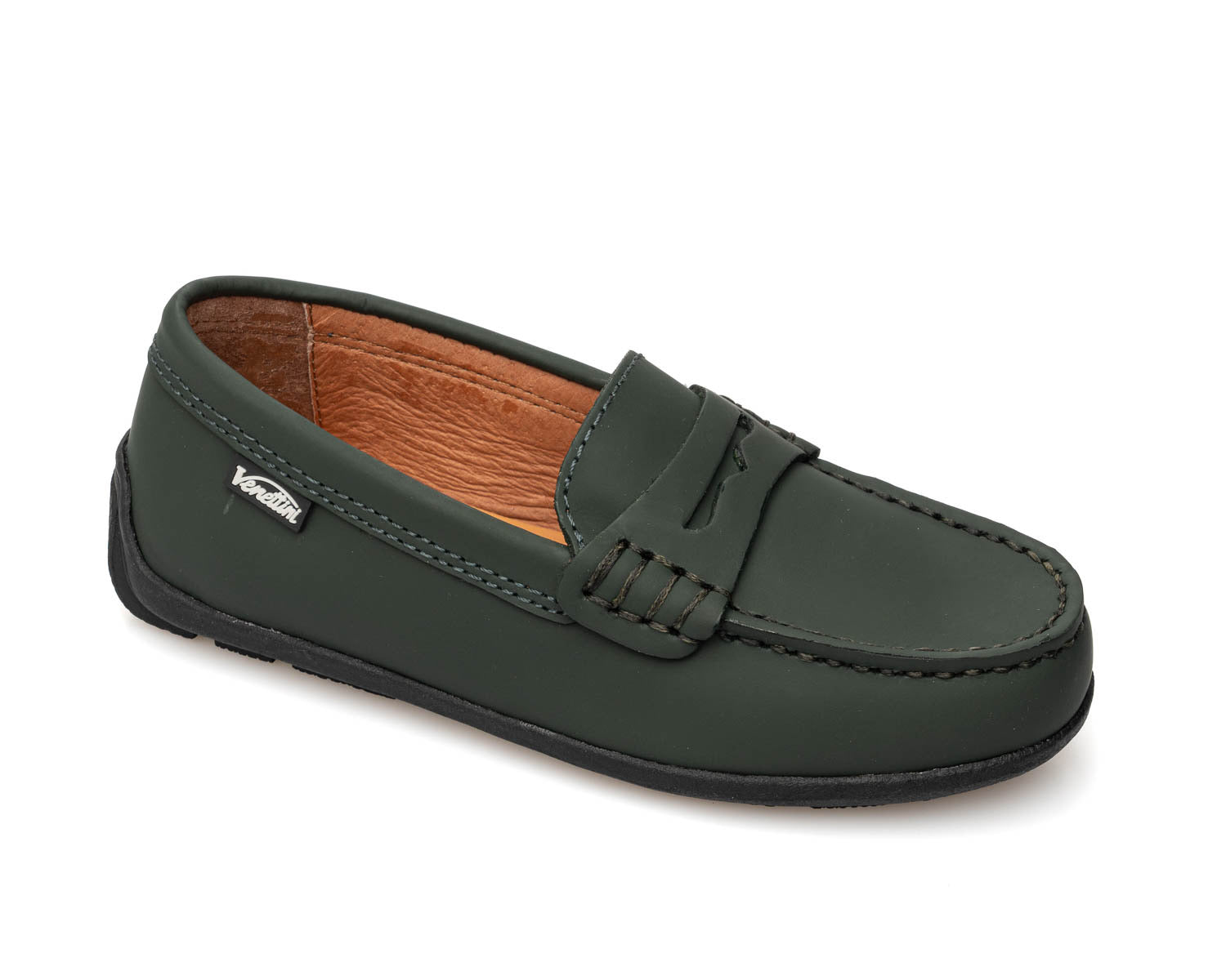Venettini Green Gum Penny Loafer - Atlas