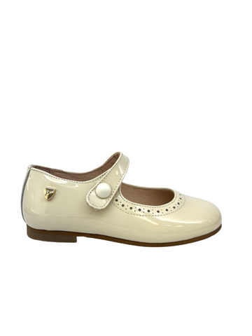 Venettini Bone Patent Perf Mary Jane