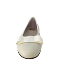 Beberlis Ivory Bow Ballet Flat