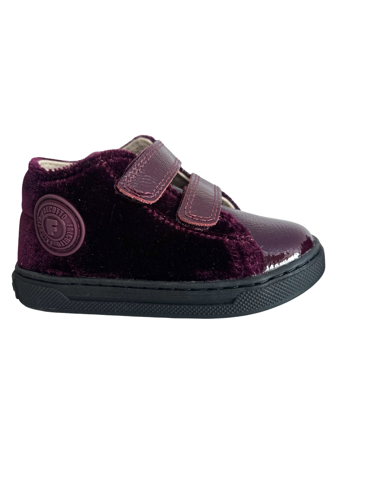 Falcotto Bordeaux Velvet Baby Sneaker - Michael 3