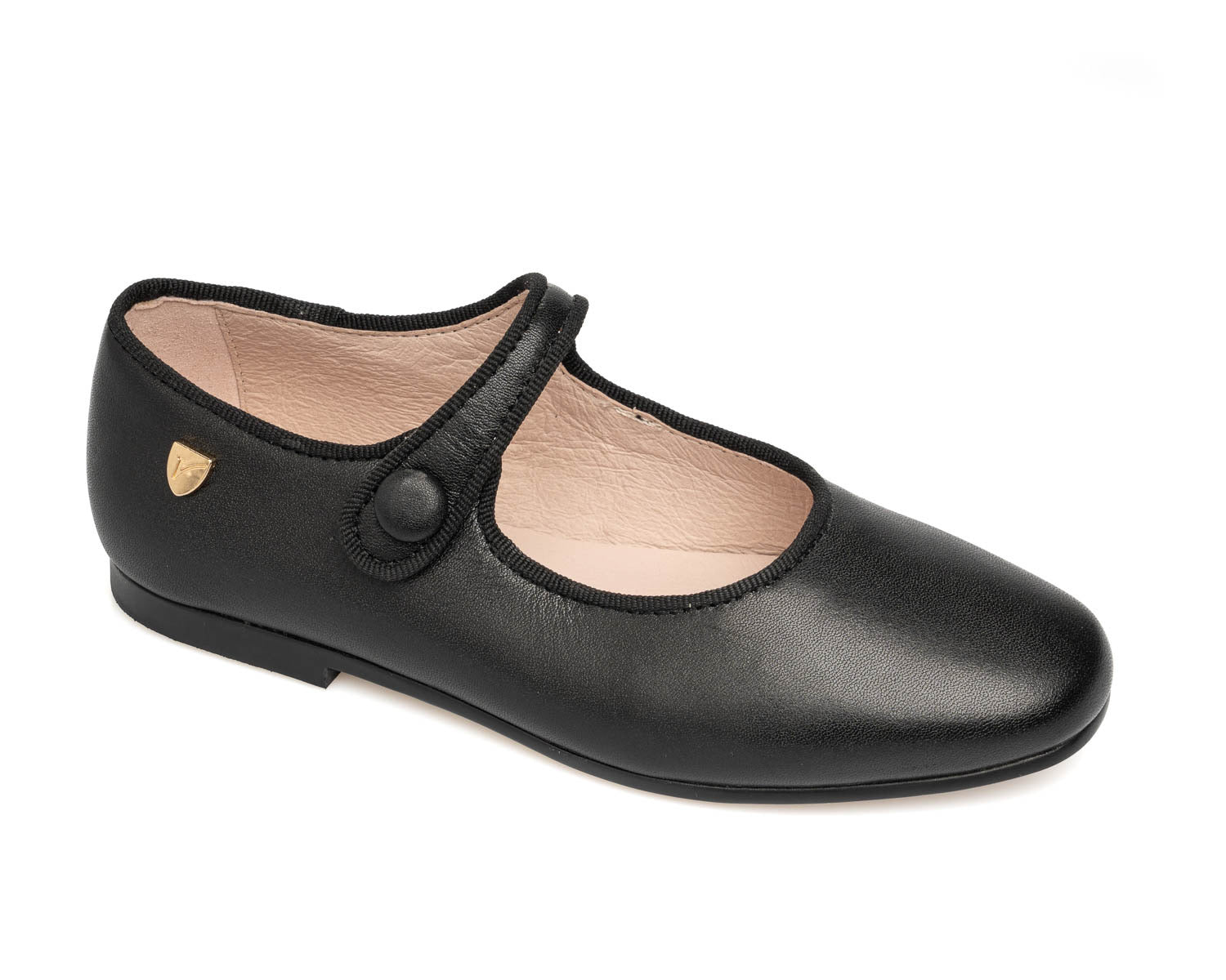 Venettini Black Leather Mary Jane- Grace 3
