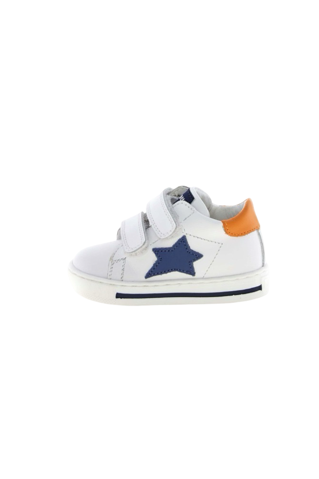 FALCOTTO SASHA VL CALF WHITE-AZURE-ORANGE