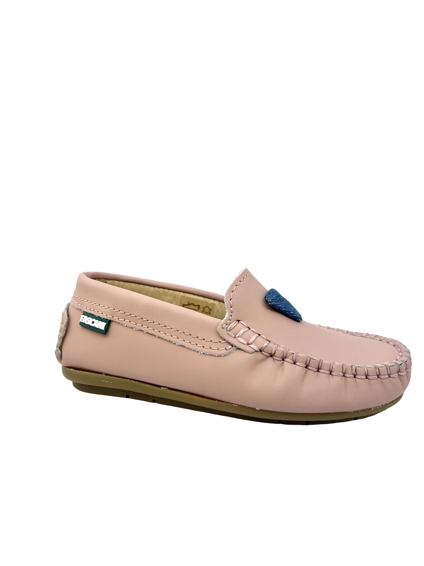 Fascani Blush Loafer with Heart