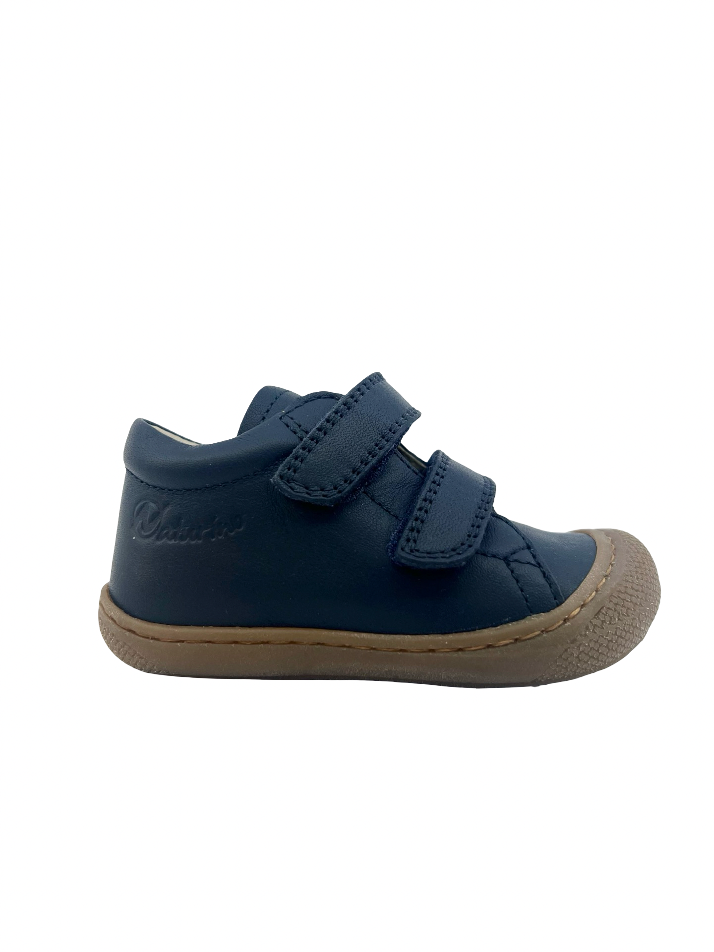 Naturino Navy Double Velcro Sneaker- Cocoon