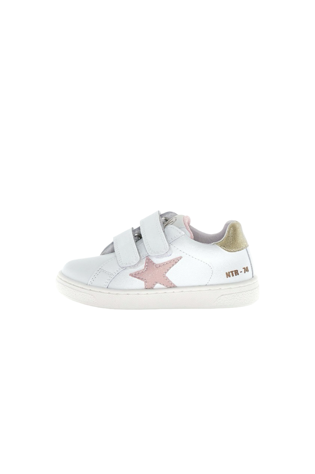 NATURINO PINN VL. CALF/METALLIC WHITE-PINK-PLATINUM