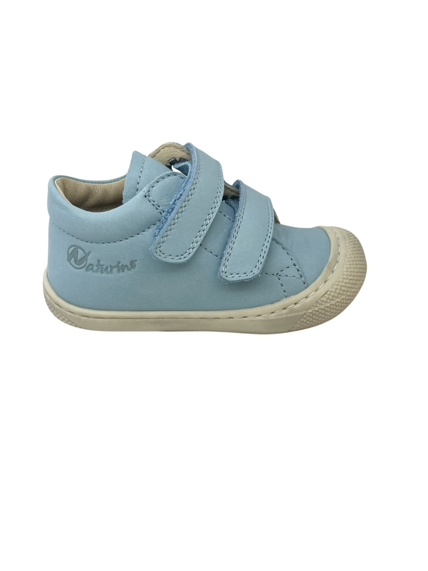 Naturino Sky Blue Velcro Baby Sneaker - Cocoon