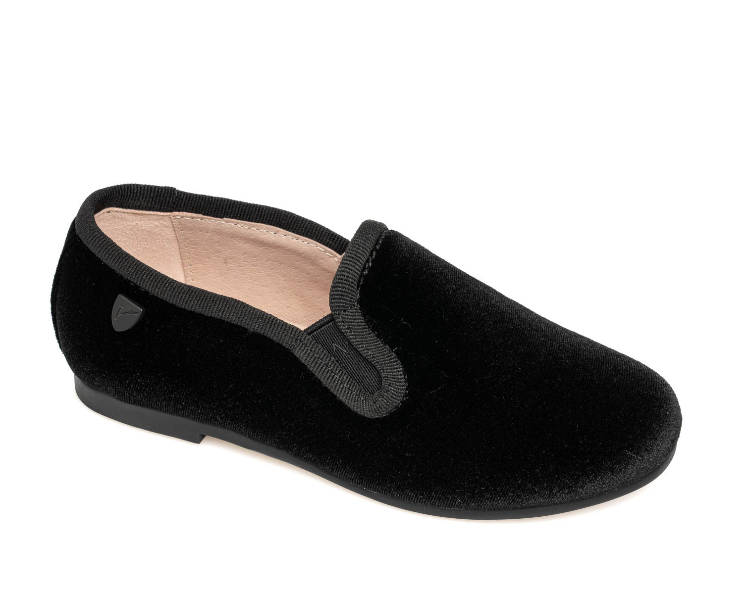 Venettini Black Velvet Smoking Shoe- Taylor