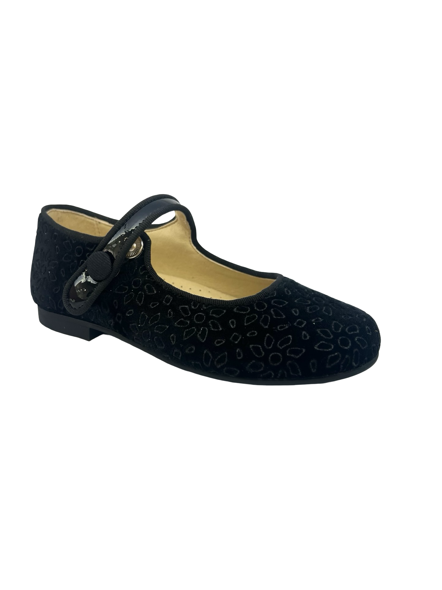 Andanines  Black Velvet Mary Jane