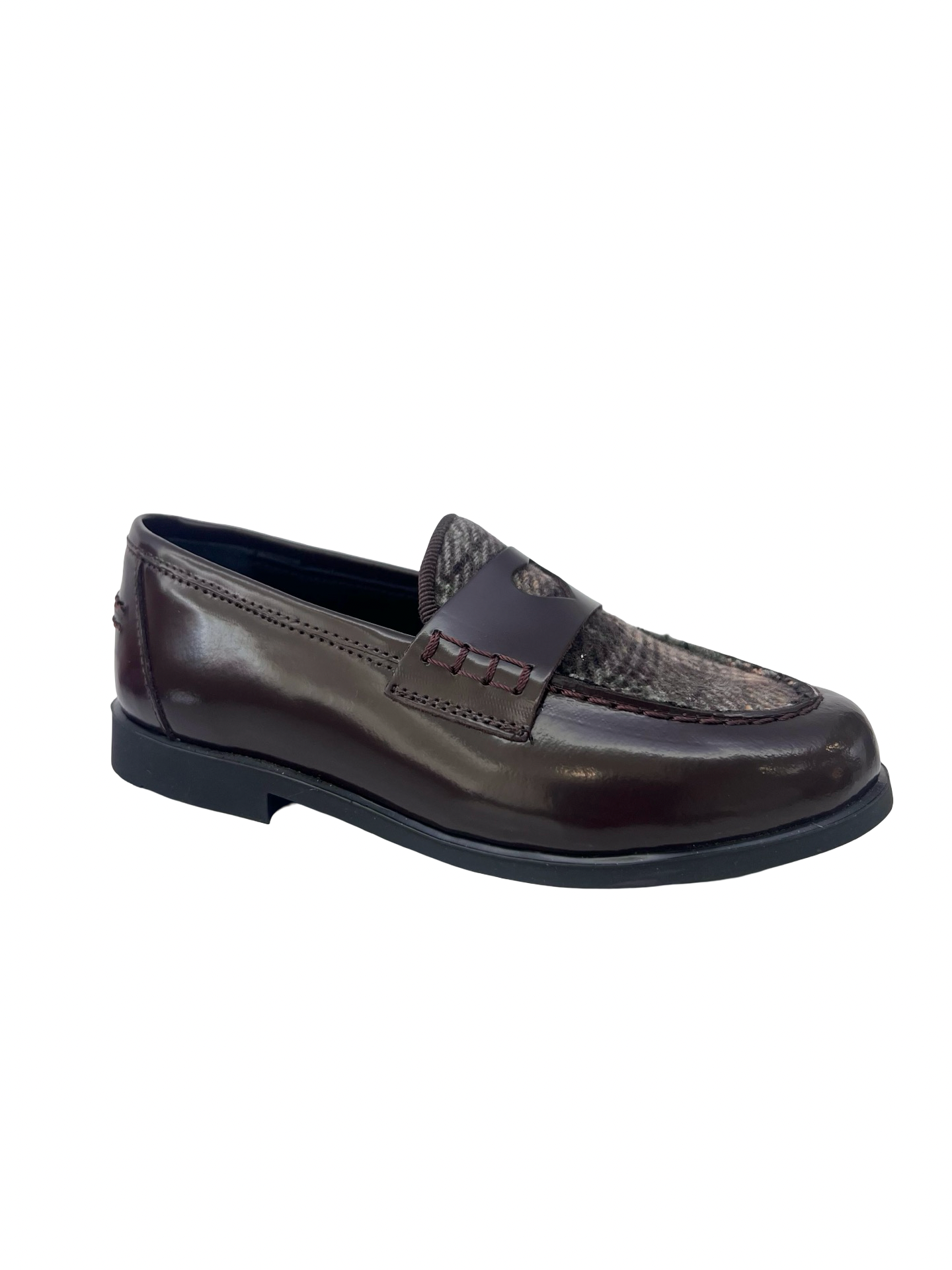 LMDI Brown Florentic Penny Loafer