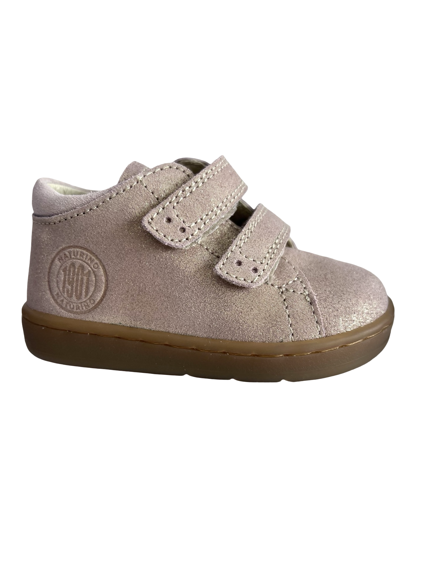 Naturino Cipria Metallic Nubuck Sneaker - 1904