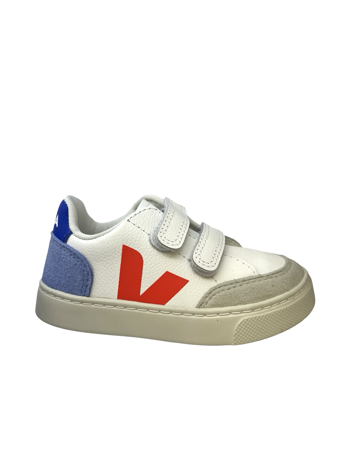 Veja White Multico-Orange-Fluo Sneaker