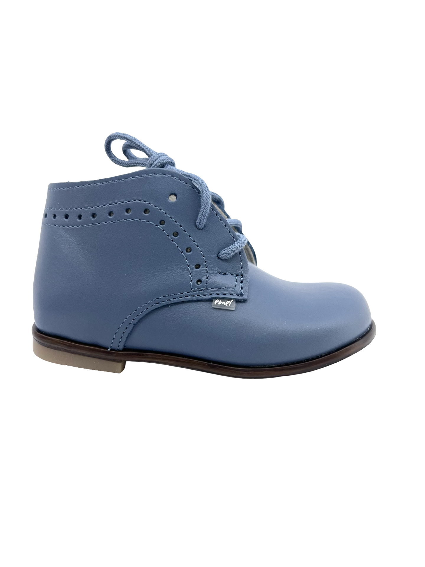 Emel Blue Perf Baby Shoe