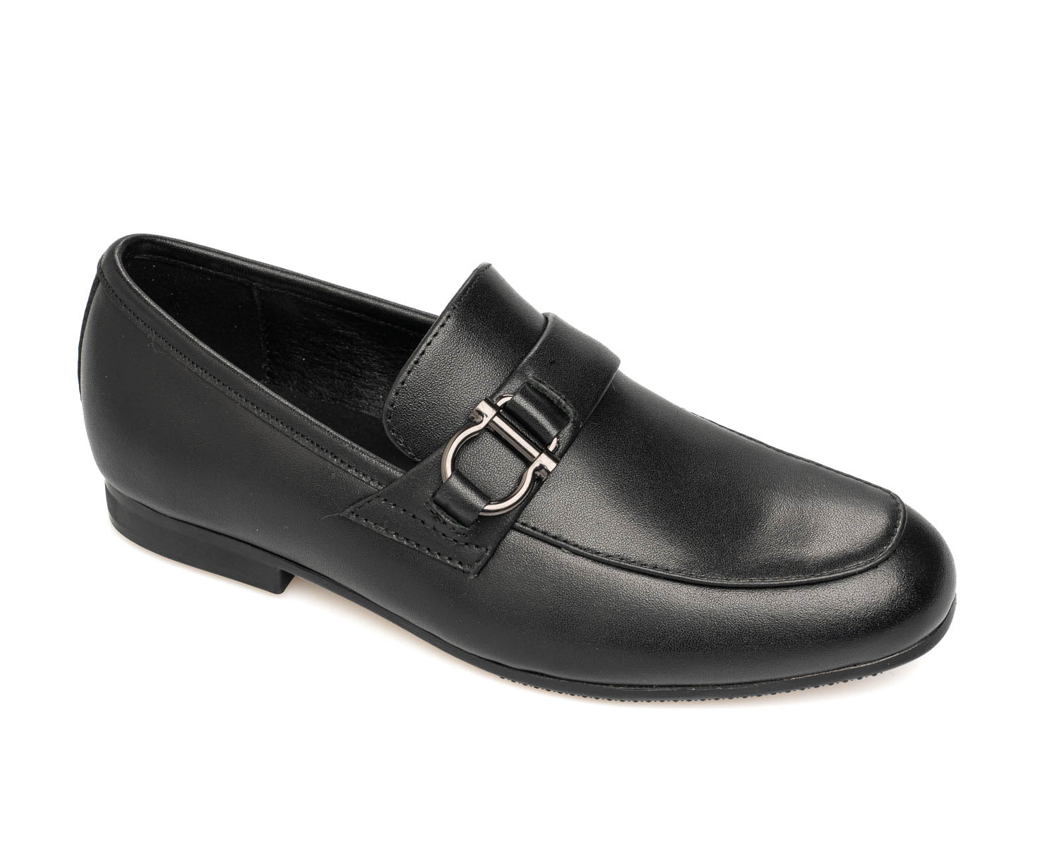 Venettini Black Chain Dress Loafer- Chase 5