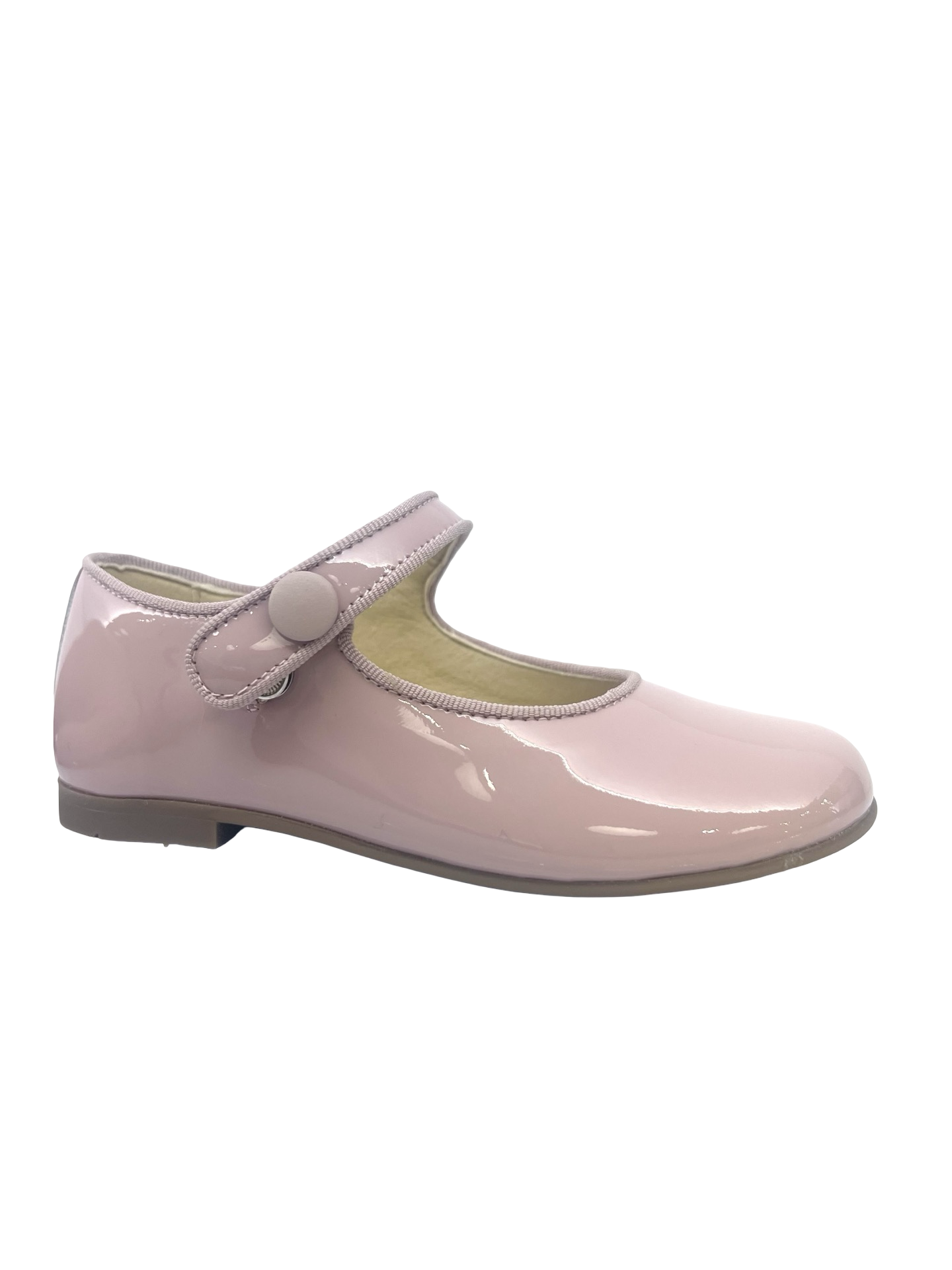 Andanines Soft Pink Patent Mary Jane