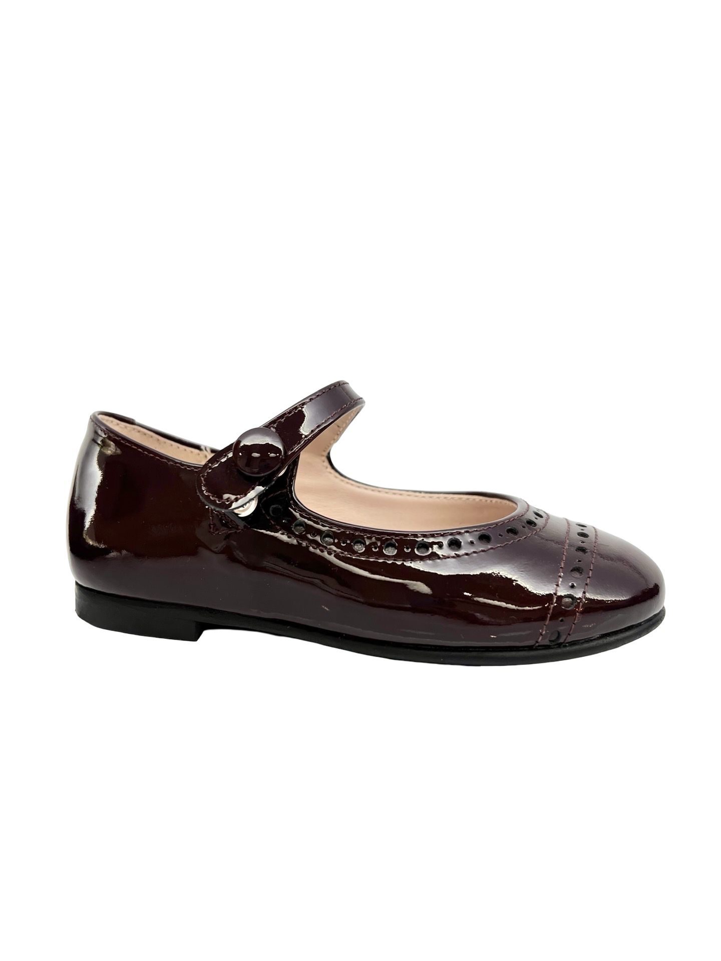Beberlis Burgundy Perf Mary Jane