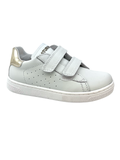 Naturino White Double Velcro Sneaker- Hasselt