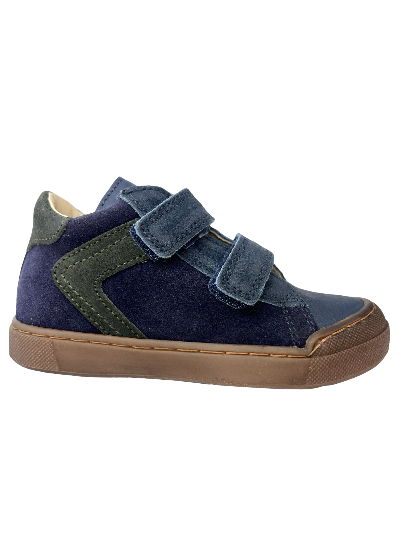Naturino Blue - Green Double Velcro Sneaker