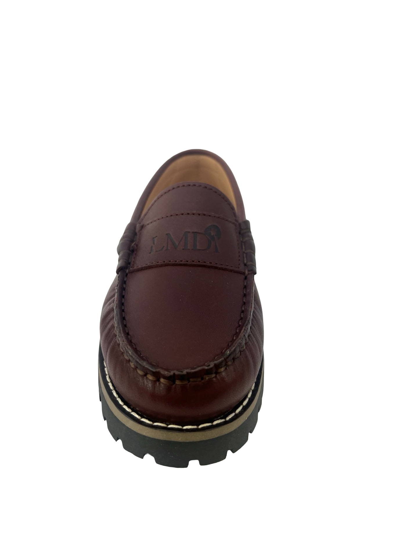 LMDI Burgundy Chunky Penny Loafer