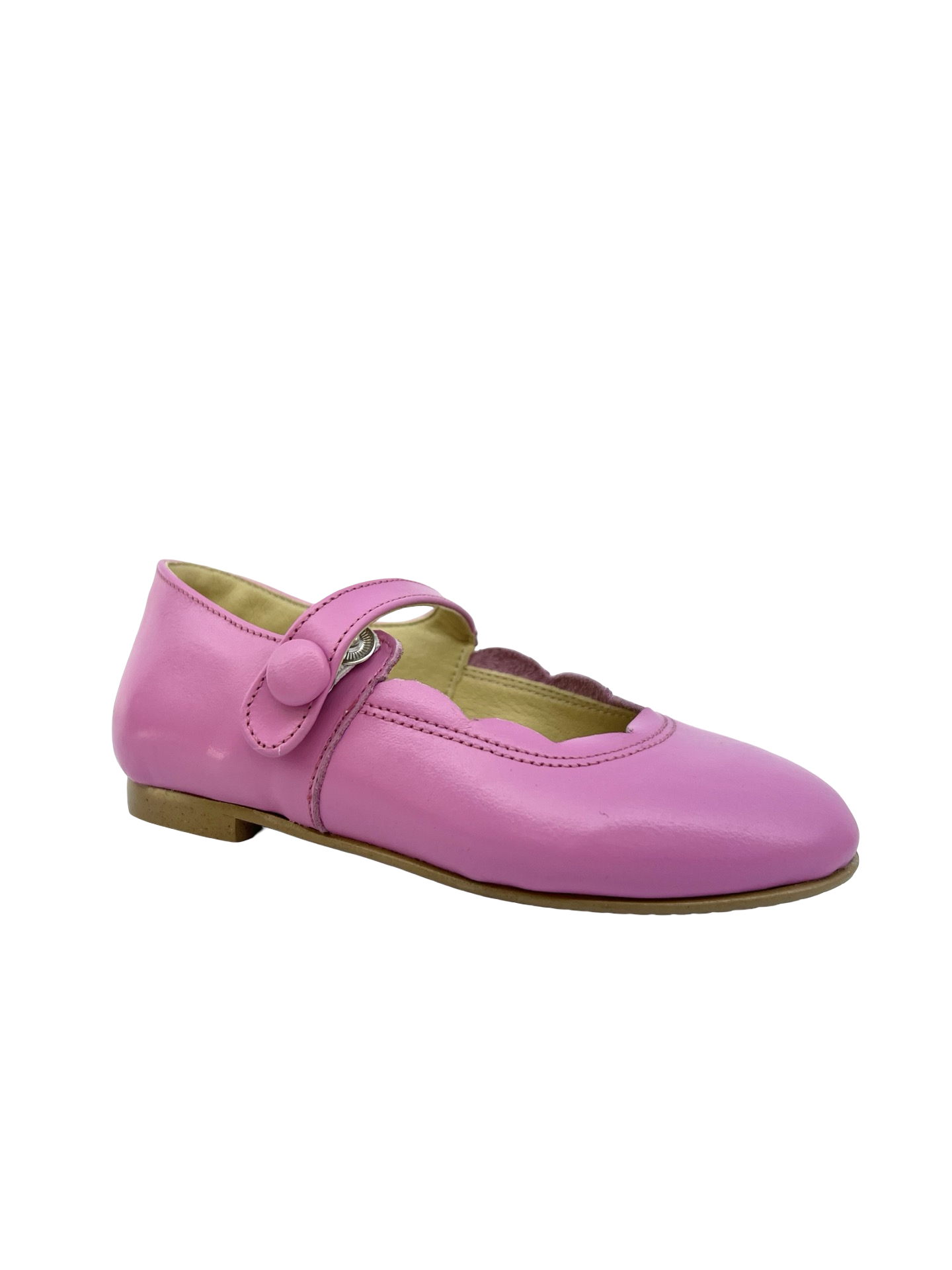 Jolee Pink Scalloped Mary Jane