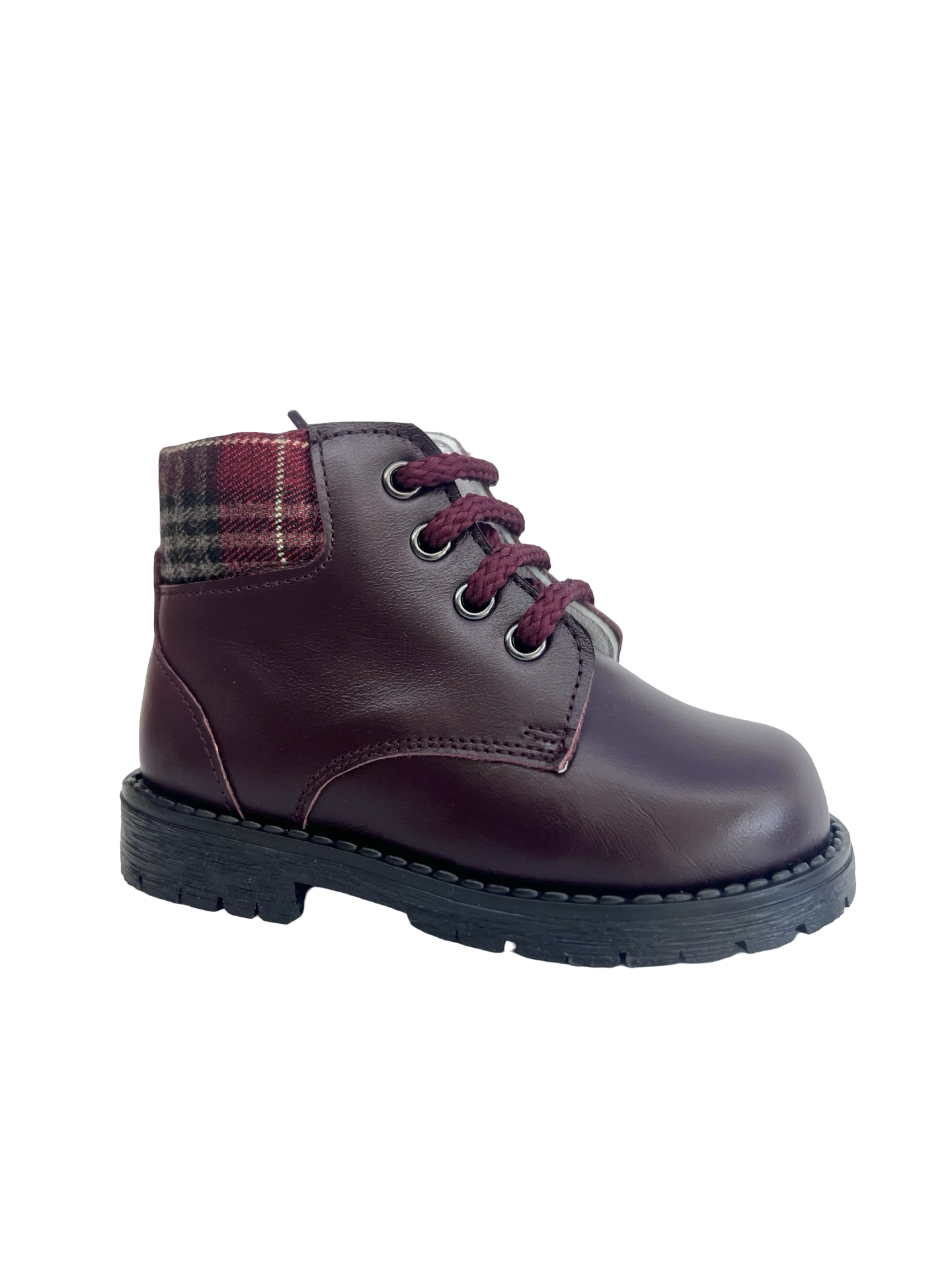 Luccini Bordeaux Bootie with Collar