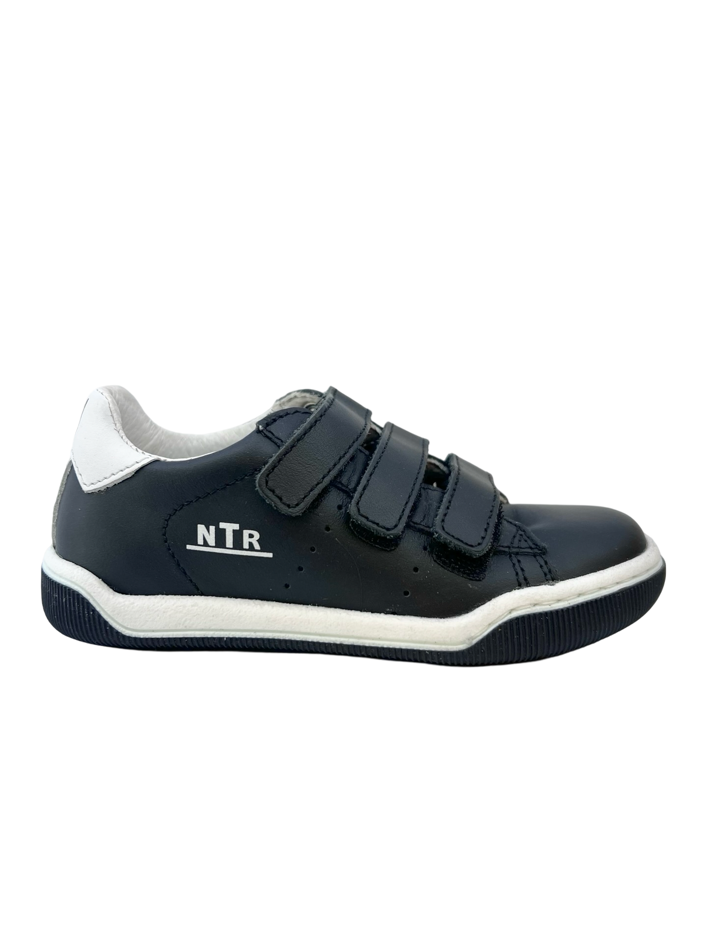 NATURINO CLIFF VL 2 NAPPA  BLACK-WHITE
