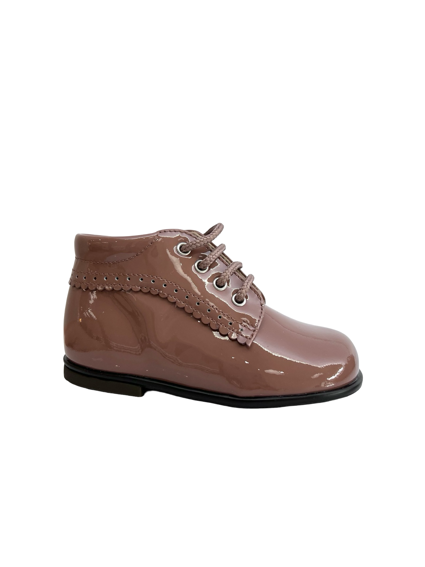 Beberlis Old Pink Baby Bootie
