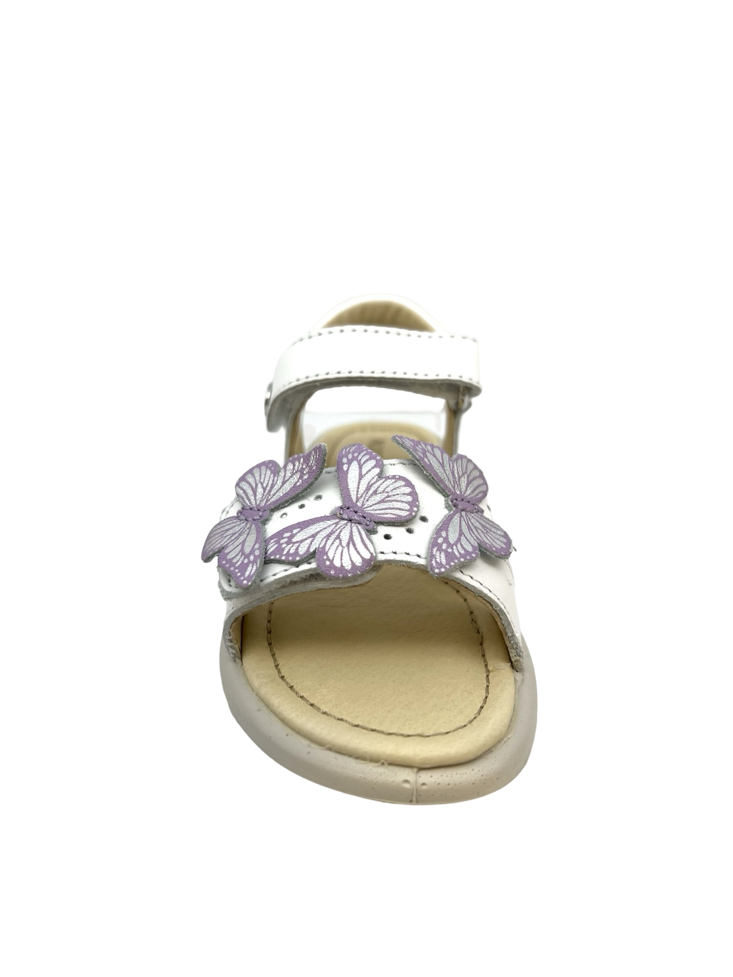 Naturino White Butterflies Sandal- Miusa