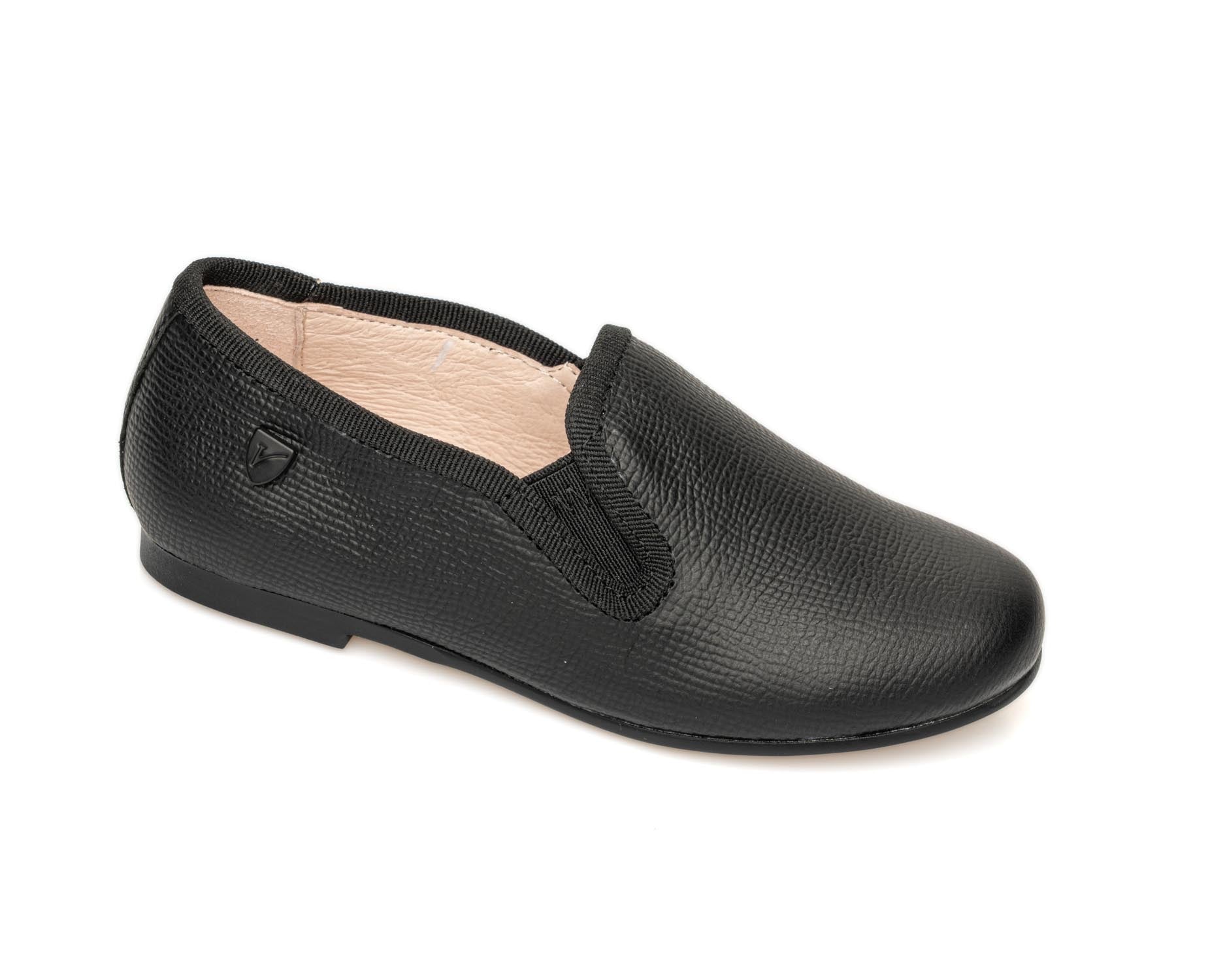 Venettini Black Textured Smoking Shoe