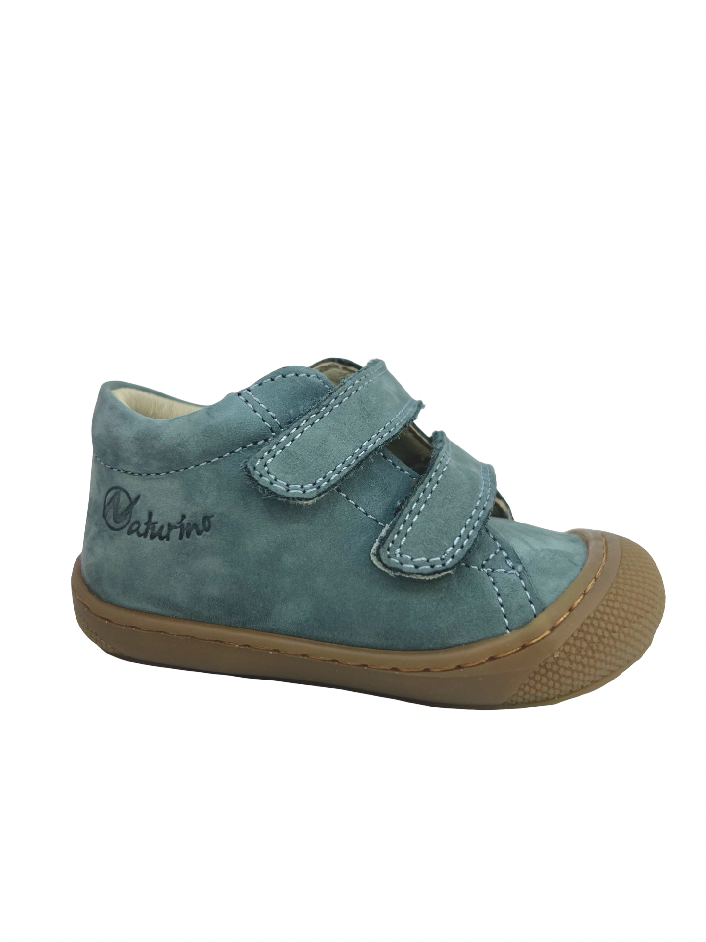 Naturino Sage Double Velcro Baby Sneaker - Cocoon