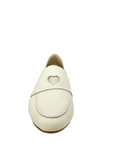 Blublonc Ivory Loafer with Heart