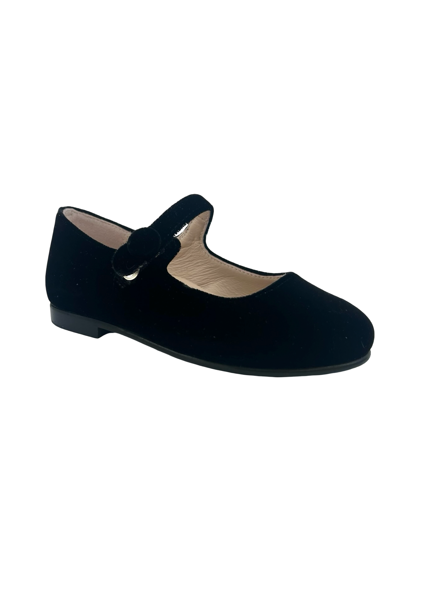 Beberlis Black Velvet Mary Jane