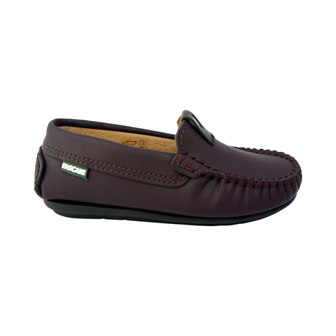 Fascani Bordeaux Gum Heart Mocassin