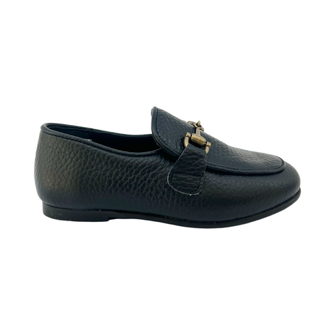 Blublonc Black Chain Loafer