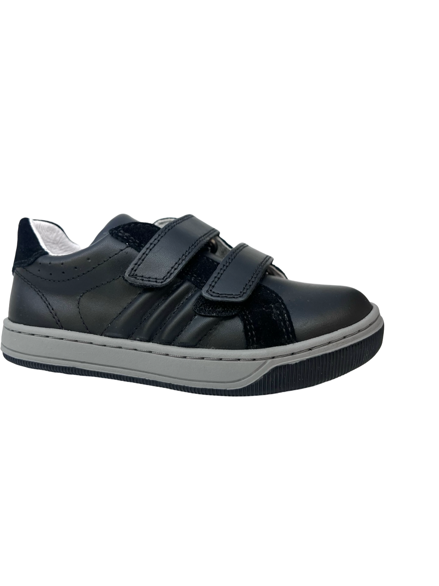 Naturino Black Double Velcro Sneaker - Nume