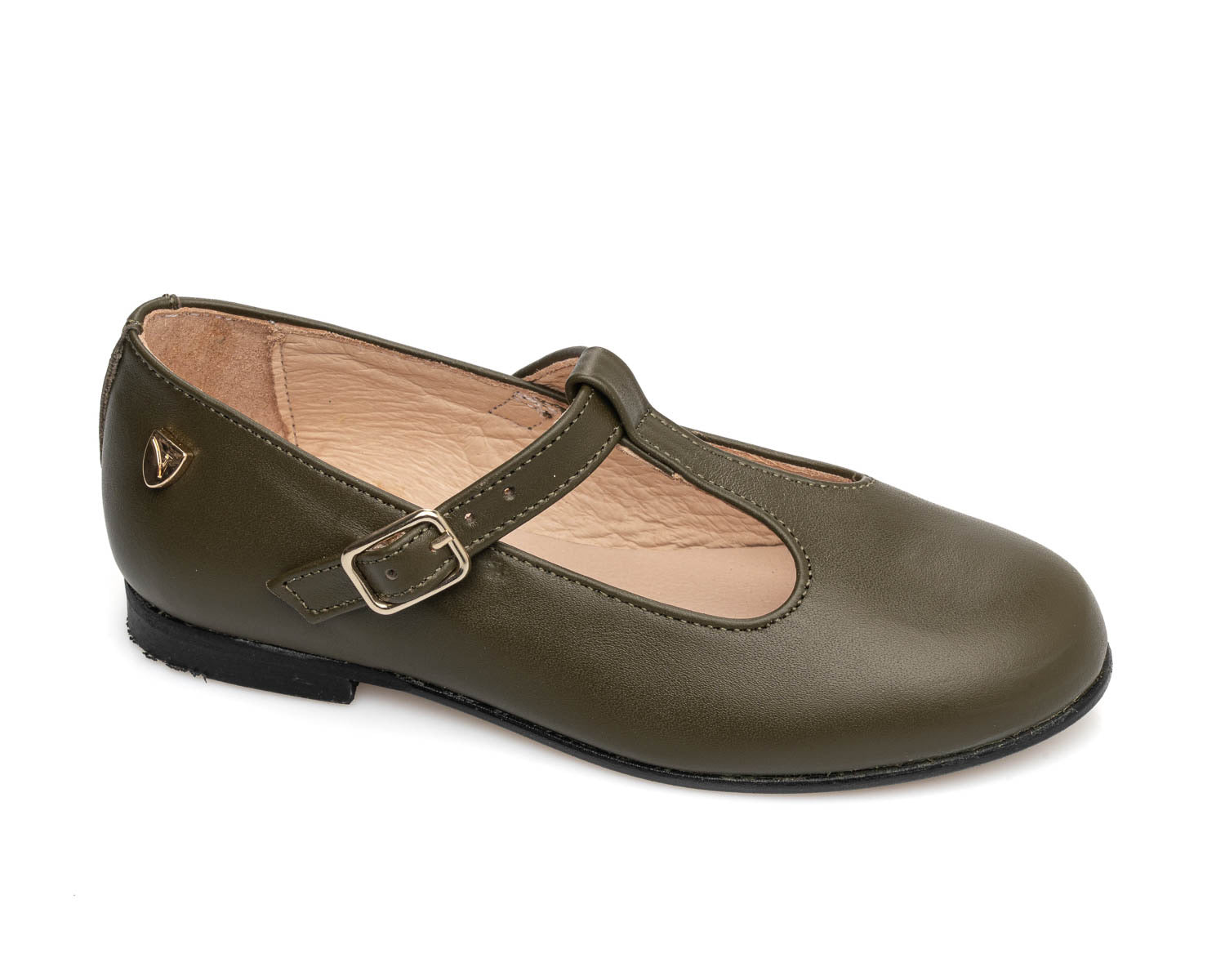 Venettini Olive T-Strap - Candy