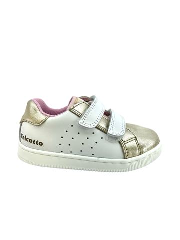 FALCOTTO KINER LOW VL CALF/MONET/METALLIC WHITE-PLATINUM