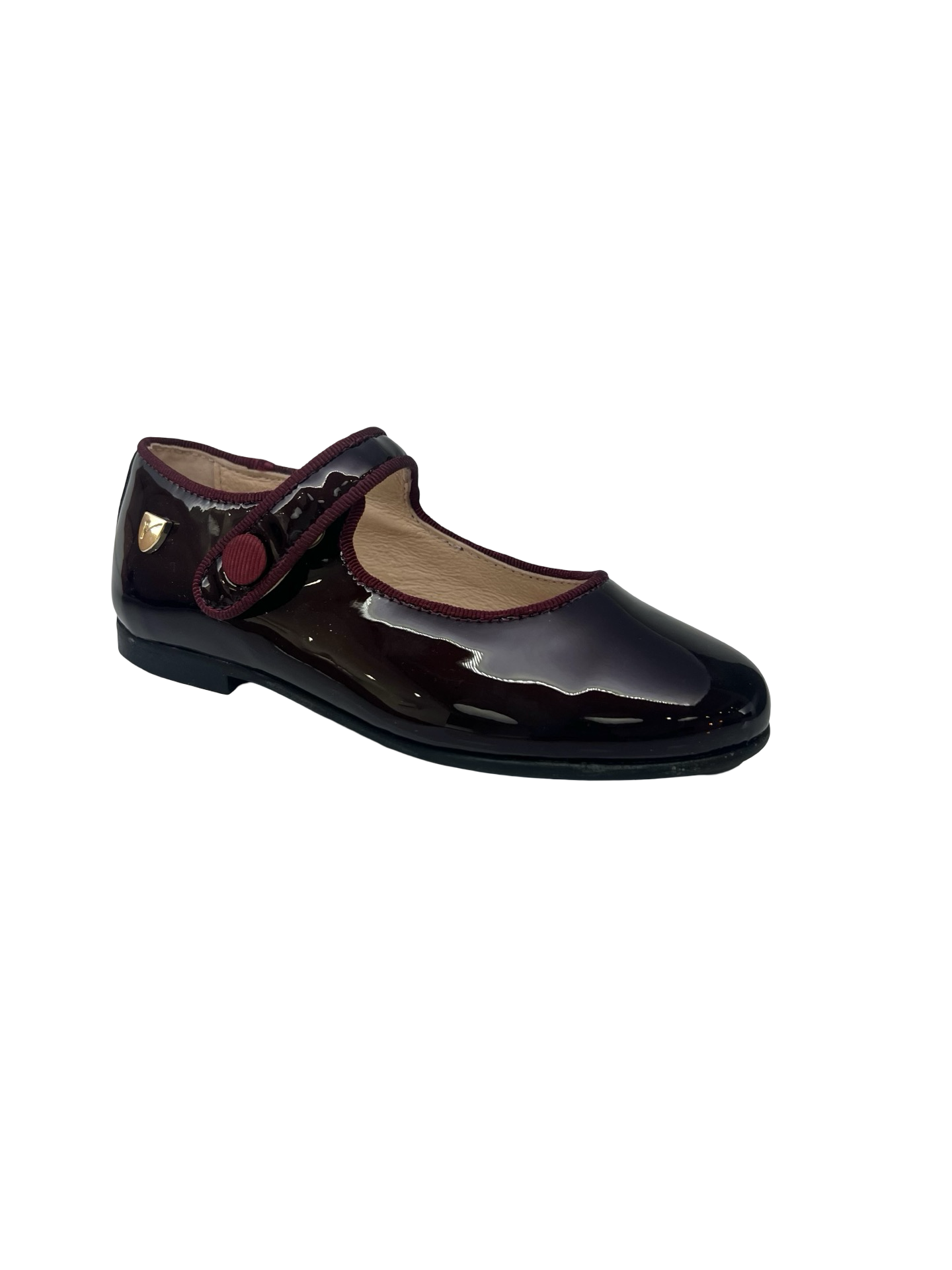 Venettini Bordeaux Patent Mary Jane- Debbie