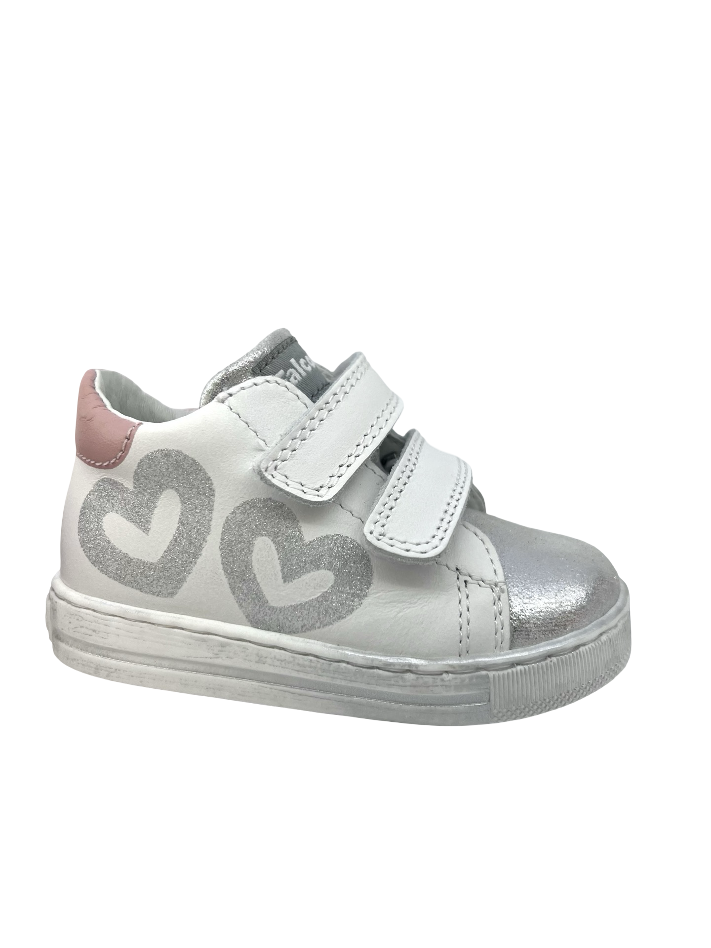 FALCOTTO CANDYS VL CALF/MONET WHITE-SILVER