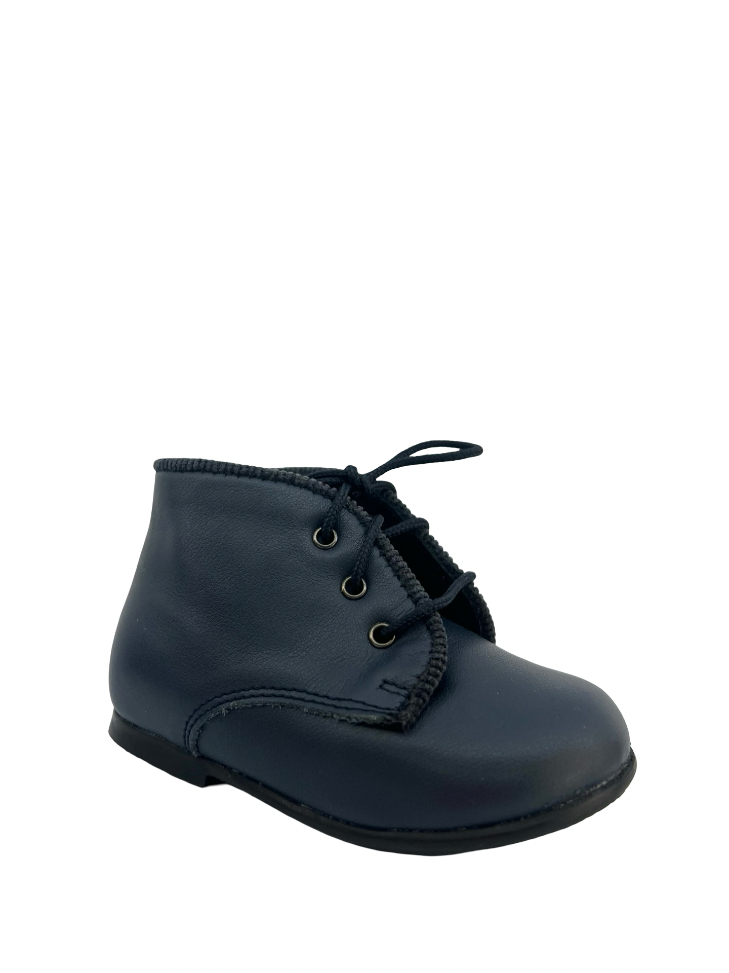Blublonc Navy Lace Baby Bootie
