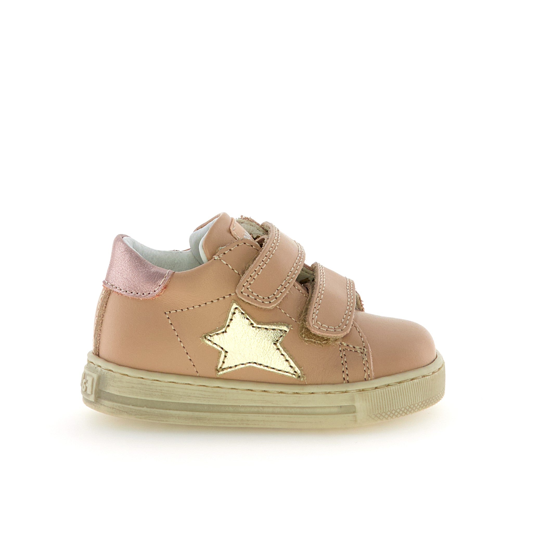Falcotto Cipria Double Velcro Star Sneaker- Sasha