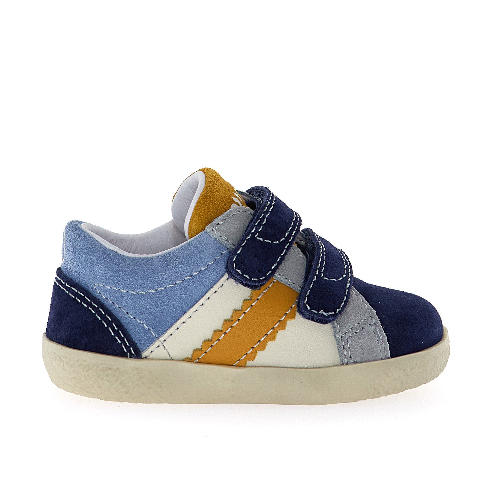 Falcotto Navy Double Velcro Sneaker - Kilde