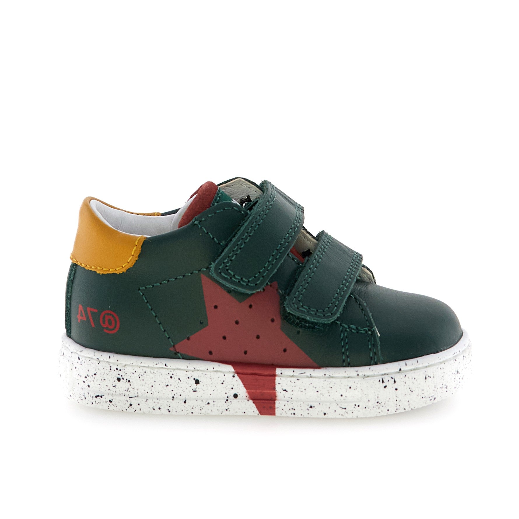 Falcotto Green Double Velcro Star Sneaker- Salazar