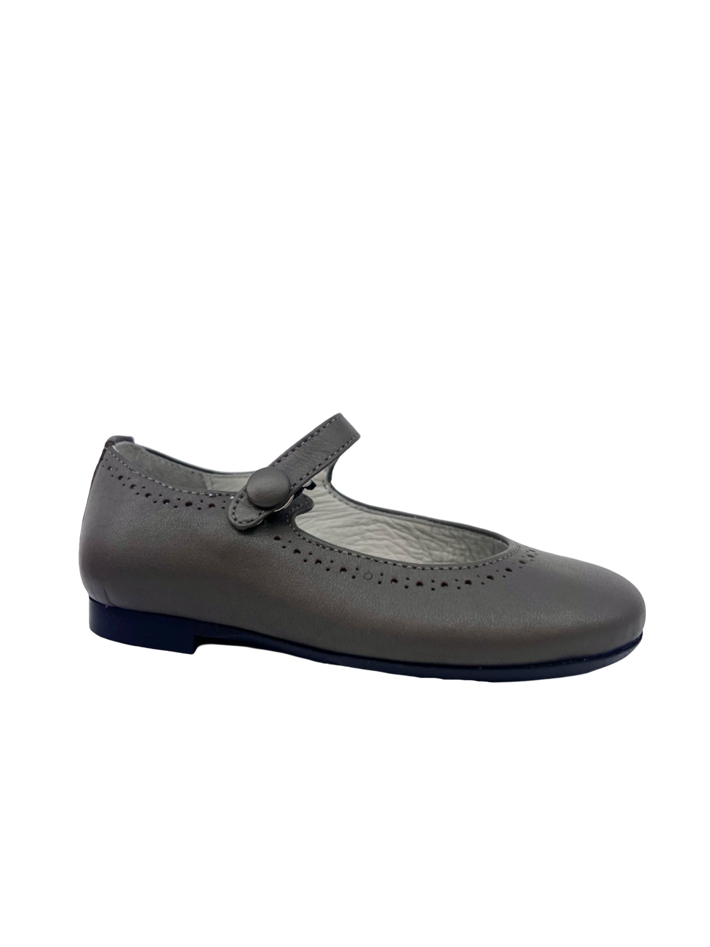 Luccini Charcoal Perf Mary Jane
