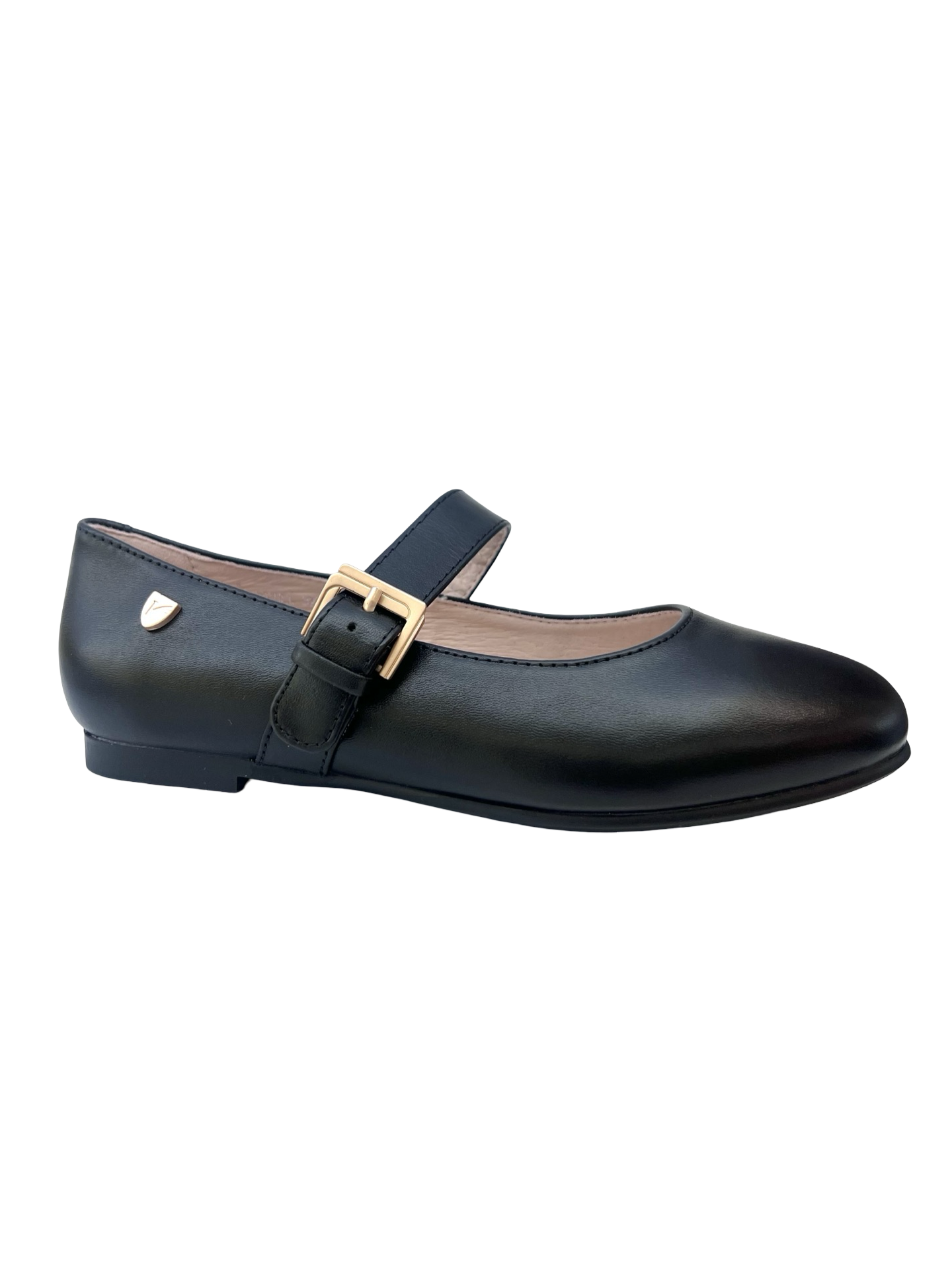 Venettini Gold Buckle Flat