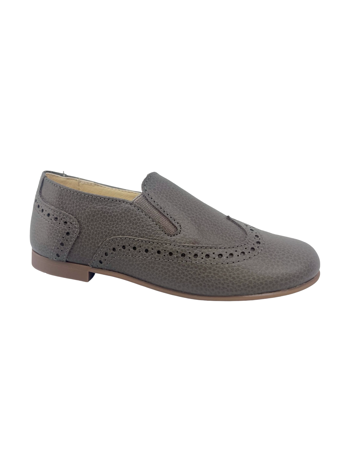 Andanines Gray Wingtip Smoking Shoe