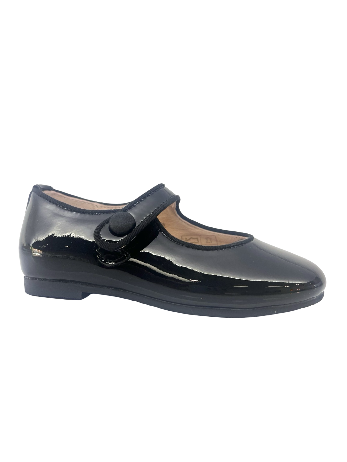 Carra Rietti Black Patent Mary Jane