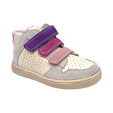 Naturino Pink Ombre Triple Velcro Sneaker- Theral