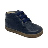 Falcotto Navy Laced Wingtip Sneaker- Cupido